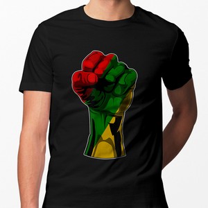 Download African Pride Black History Month Fist Africa Flag Color ...