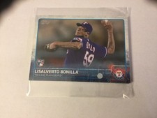 2015 Topps Lisalverto Bonilla RC #691 Lot (9) Texas Rangers