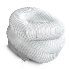 BAMATO Absaugschlauch 100mm mit 5 Meter Spiralschlauch für Absauganlage