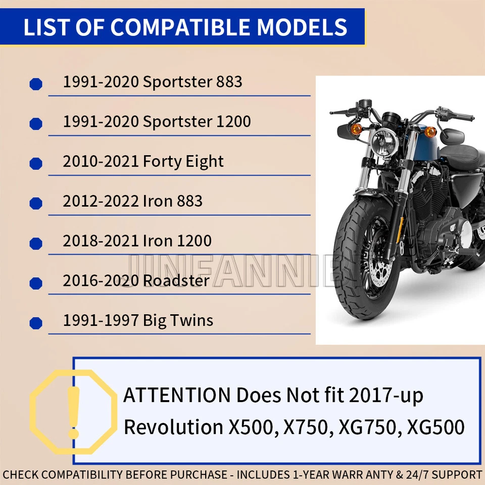 Placa de resorte de embrague para Harley-Davidson Sportster 883 1200 XL883 XL1200 1991-20 Foto 3 de 4