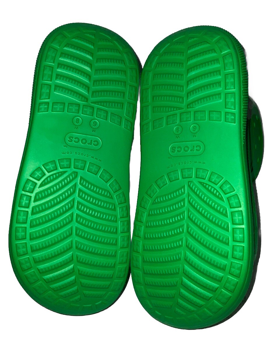 靴 crocs crush boot green 23cm Crocs Women's Classic Crush Rain Boot in Grass Green Crocs