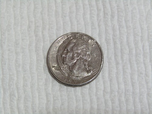 1998-P Off Center Washington Quarter Shifted, Doubling Reverse Multi Die Struck - Picture 16 of 16