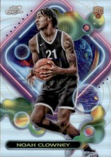 2024 Topps Cosmic Chrome Refractor Brooklyn Nets - RC Noah Clowney #169