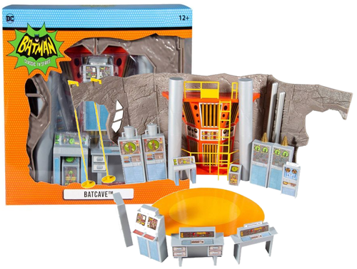 NEW - Batman Classic TV Series Batcave Playset with accessories