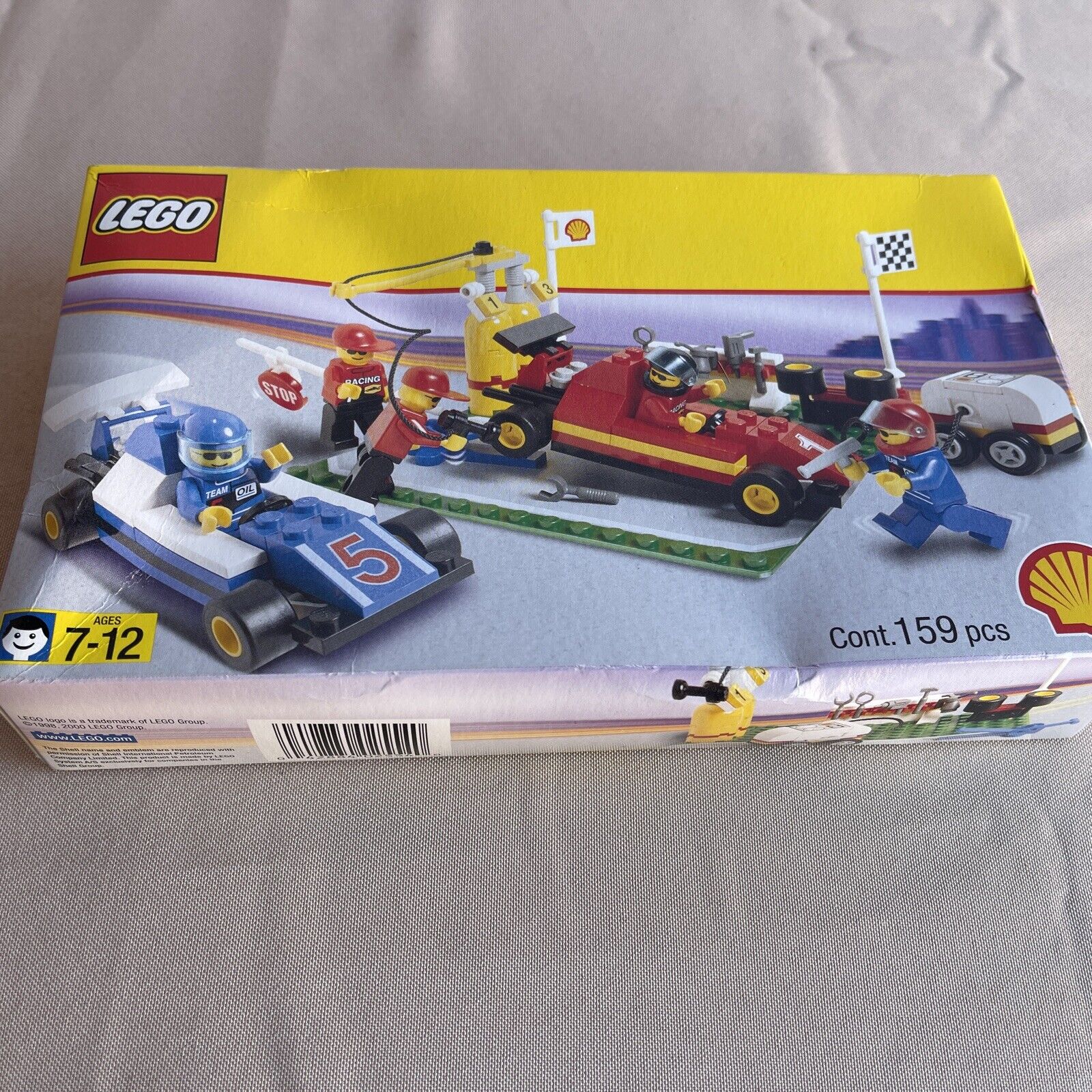 Tak Vag Telemacos 2000 Lego Set 2554 - Formula 1 Racers Pit Stop - Shell Brand New | eBay