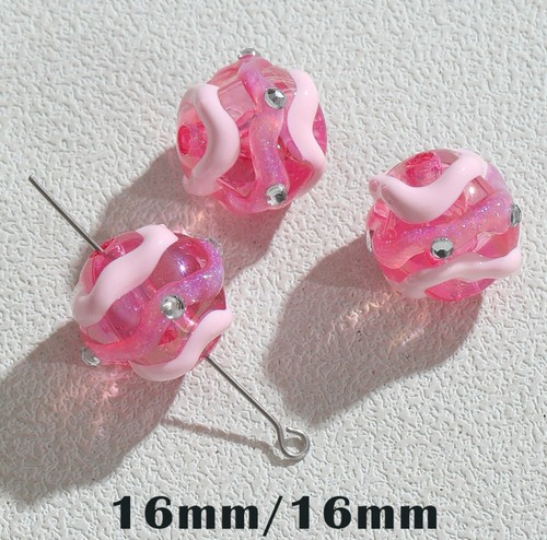 Phone Charm Hand painted Beads Phone Accessories Keyring Kawaii - Picture 8 of 9
