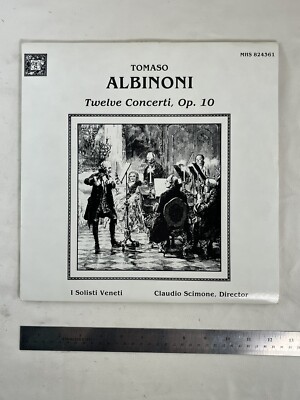 TOMASO ALBINONI M- Twelve concerti Op. 10 Concertos Carmignola Toso Scimone MHS