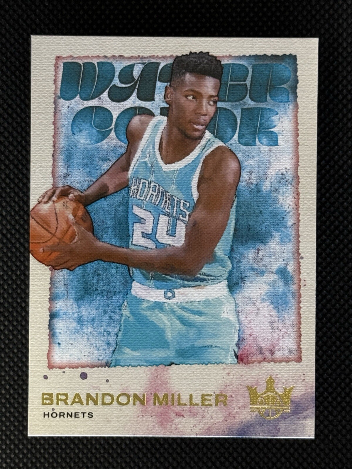 2023-24 Panini Court Kings - Water Color #16 Brandon Miller (RC) Hornets Rookie