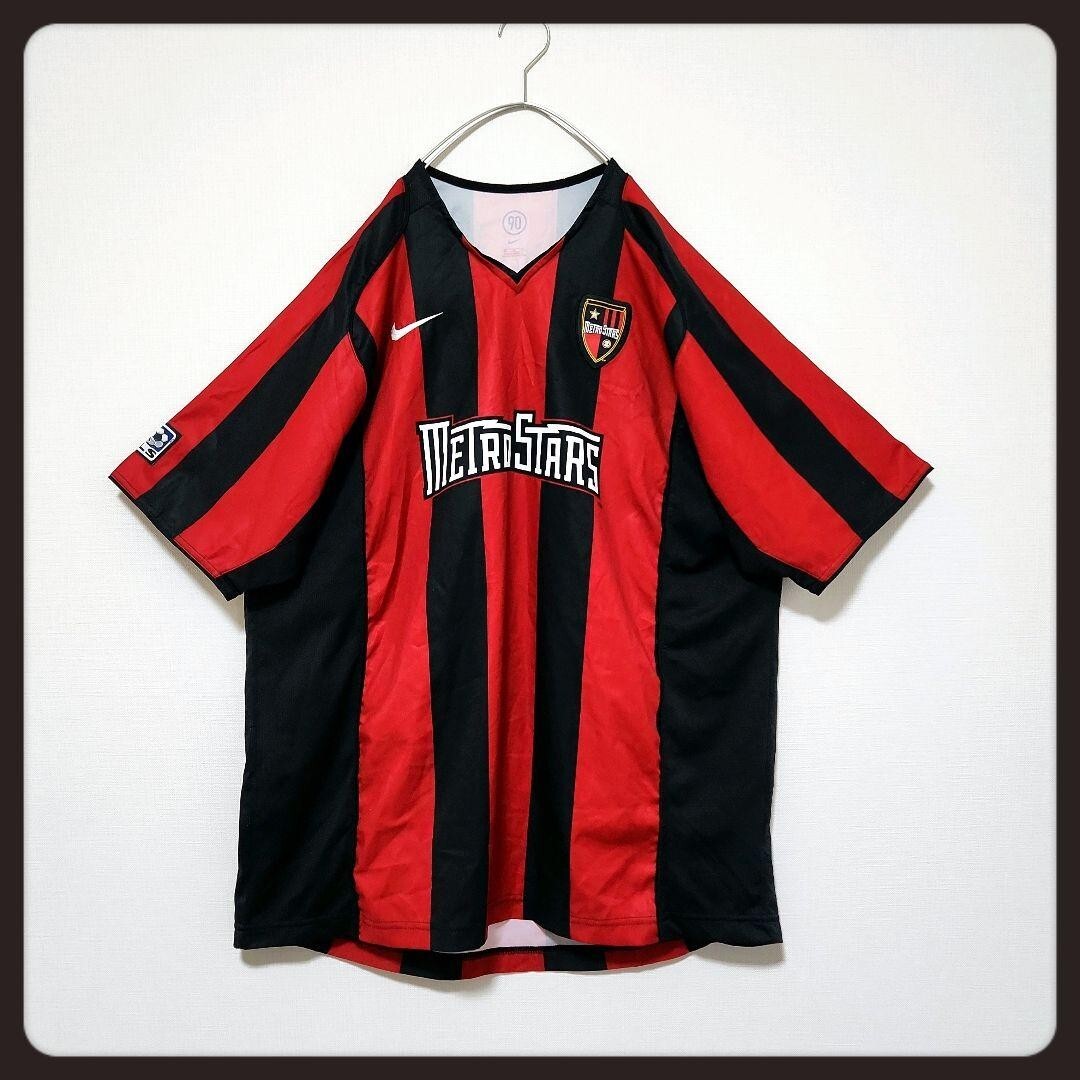 MLS メトロスターズ ユニフォーム　激レア NIKE - 激レア【メトロスターズ】現レッドブルNYユニフォーム