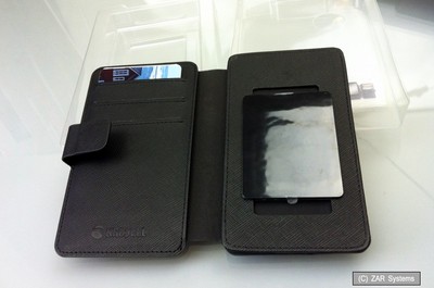 Krusell 76086 Flip Wallet Slide 2XL Hülle für iPhone 5/5S/5C, 4/4S, Lumia 530