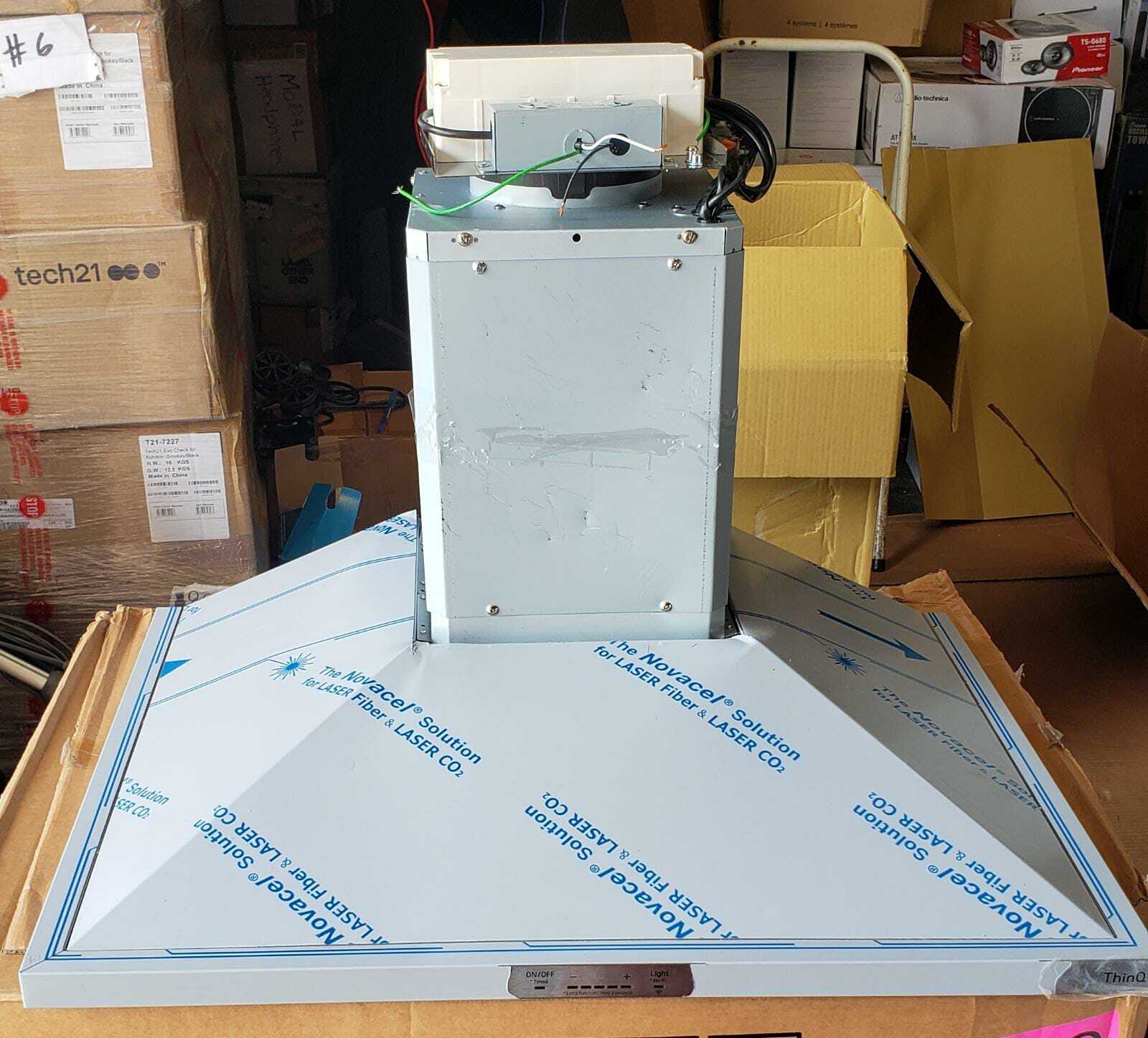 NOB LG 30" Convertible Range Hood with WiFi (HCED3015S) Stainless