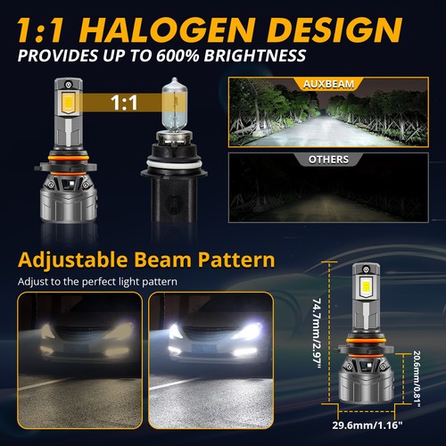 Faro antiniebla de haz alto bajo AUXBEAM Canbus LED para Honda CR-V CRV 2015-2025 - Imagen 8 de 17