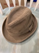 Vintage Fedora Hat Western Bucket USA Made Adult 7 3/8