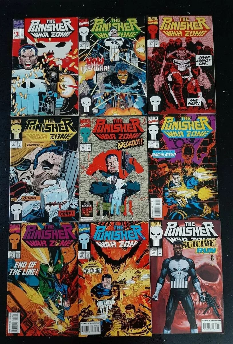 The Punisher War Zone (1992) #1, Comic Issues