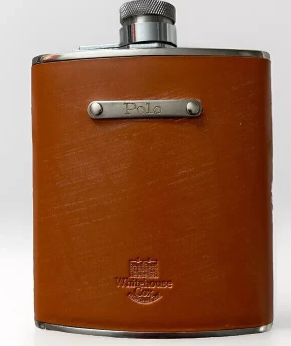 Polo Ralph Lauren Whitehouse Cox Frasco Llavero Juego de Cepillos Hecho a Mano Inglaterra $350 Foto 2 de 4