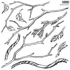 Iron Orchid Designs IOD Branches  Vines 12" Silicone Decor Stamp Set