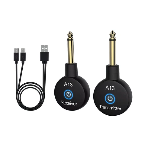 Wireless Guitar System Converter Transmitter Receiver For Electric Instruments