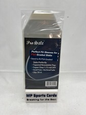 Pro Safe Perfect Fit Sleeves For Psa Graded Slabs 50ct Not Thick Psa Slabs