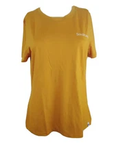 Smartwool Women Explore the Unknown Short Sleeve Tee Gold Medium 16930-K11