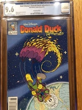 CGC 9.6 Donald Duck Adventures  # 37 Newsstand Rosa CGC 9.6