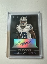 2012 Panini Black - Rookie Signatures #191 Tim Benford /199 (AU, RC)