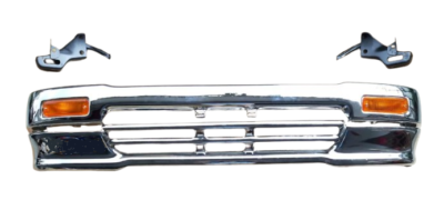 1992-1995 Toyota Pickup Hilux 4WD Front Black Bumper FIT FOR