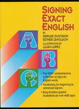 12 - SIGNING EXACT ENGLISH - SIGN LANGUAGE BY GERILEE GUSTASON, ESTHER ZAWOLKOW