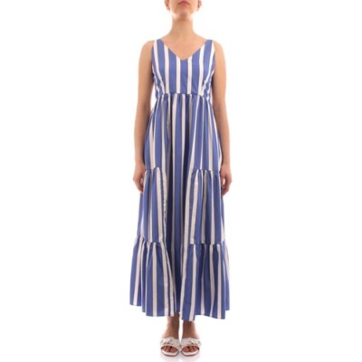 Abito lungo in cotone a righe EMME MARELLA modello LIETO