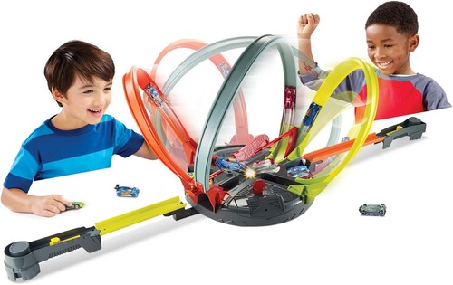 Hot Wheels Roto Revolution Juego de Pistas, Multicolor | Coches Juguetes Niño Niña (FDF26) - Imagen 10 de 19