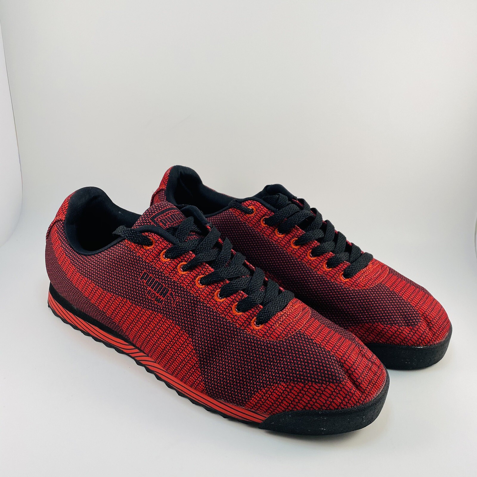 puma roma woven mesh