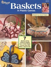 Baskets In Plastic Canvas 7 Projects 7-Mesh Pattern Craft Booklet