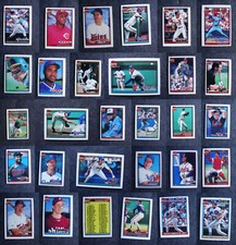 1991 Topps Micro Mini Baseball Cards Complete your Set You U Pick List 201-400