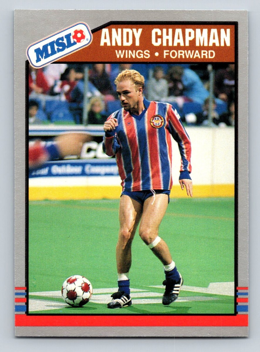 Andy Chapman 1989-90 Pacific MISL #44 Wichita Wings | eBay