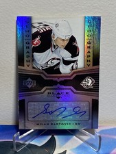 2005-06 Upper Deck BLACK DIAMOND MILAN BARTOVIC #G-BA GEMOGRAPHY AUTO