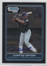2006 Bowman Chrome Prospects Justin Upton #BC223 Auto 4a1