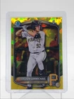 EASTON CARMICHAEL 2025 BOWMAN CHROME 1ST SAPPHIRE YELLOW B /75 Q4600