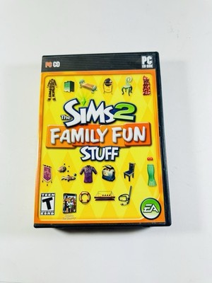 The Sims 2 Family Fun Stuff Game PC CD-ROM 2006 Complete With Box ML446