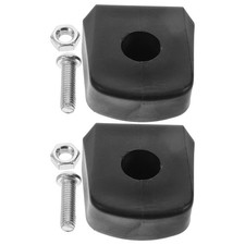 2Pcs Quad Skate Brake Block Pads Durable Rubber Non Slip Safety Parts