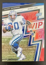 2025 Panini Vip Gold Pack - Barry Sanders #34 Red White & Blue /25