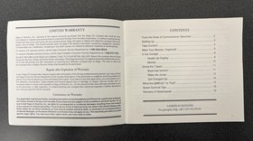 Sewer Shark Sega CD Instruction Manual Booklet ONLY