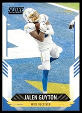 2021 Score Jalen Guyton Los Angeles Chargers #240
