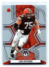 Joel Bitonio 2022 Panini Mosaic Silver Prizm #225
