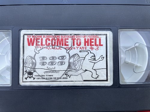 Toy Machine WELCOME TO HELL VHS 1996 Skateboarding - Imagen 7 de 7