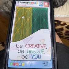 PicassoTiles 6 Piece Magnetic Tiles Race Track Ramp Steam Building...4136