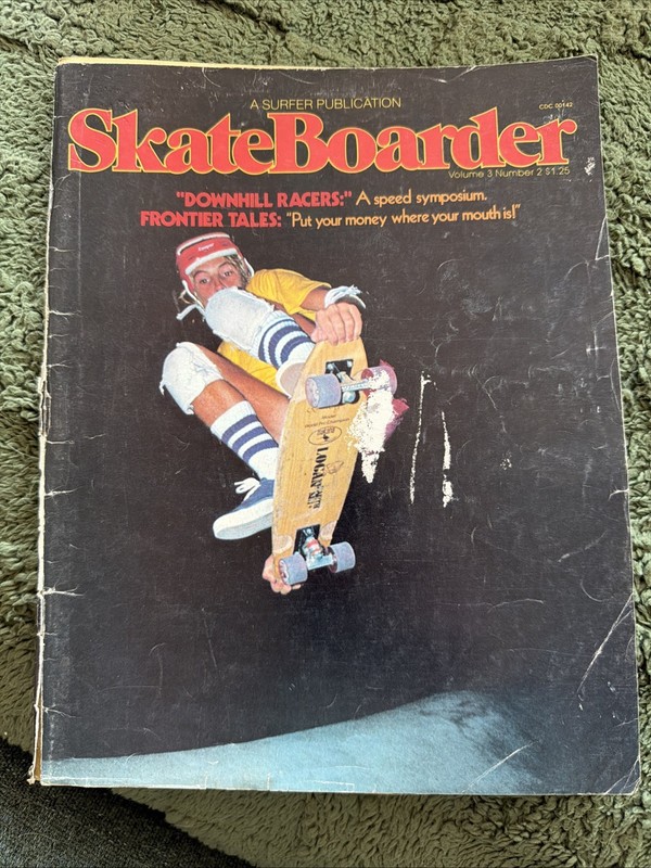 SKATEBOARDER MAGAZINE Vol.3 No.2 December 1976 Jay Adams Thornhill 12/76 dec