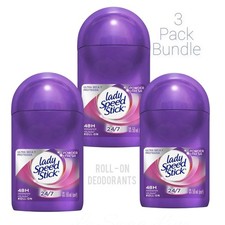Lady Speed Stick Powder Fresh Roll On 50ml 3 Pack Antiperspirant Women  Desodor