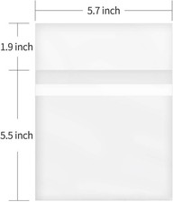 50pcs Resealable Plastic Outer Sleeves for Japan Mini LP SHM-CD Paper Sleeves