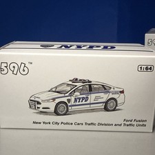 596  1:64 Ford Fusion Traffic Police Interceptor NYPD New York Police Department