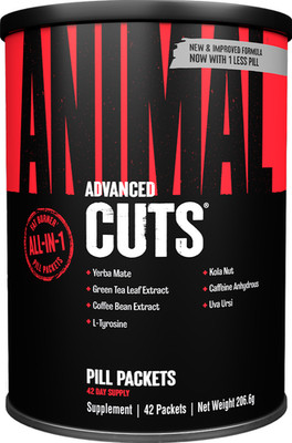 Universal Nutrition Animal Cuts 42 packs Diät Fatburner Definition Supplement