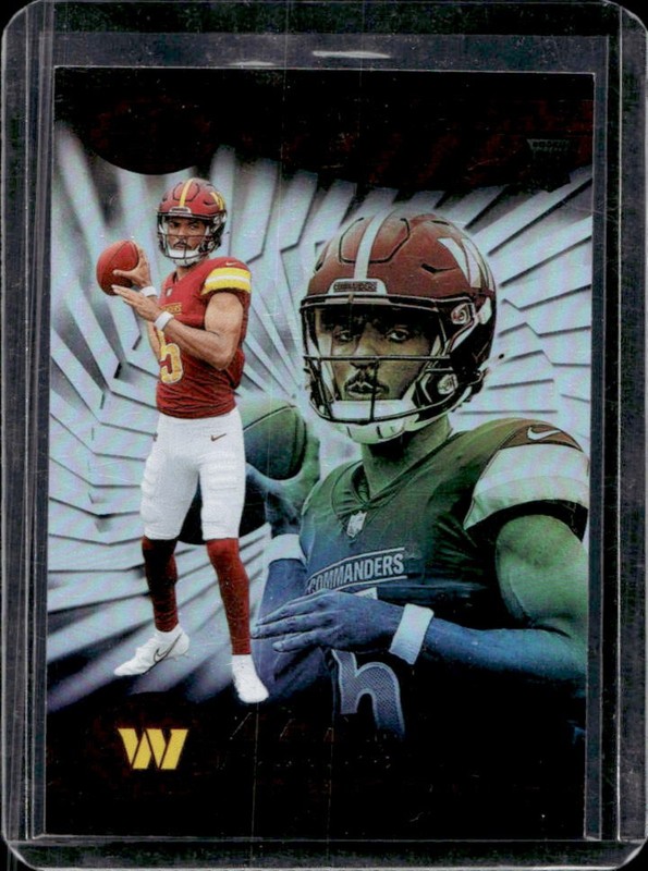 2024 Panini Illusions Jayden Daniels Retail Rookie RC #93 Commanders